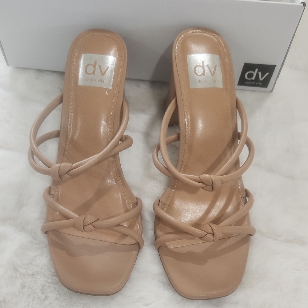 Dolce Vita Tan Heeled Sandals